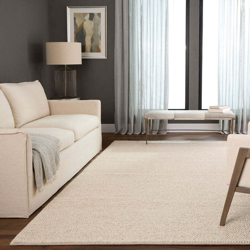 Latur Ivory Monochromatic - N1001 - 5' x 8'