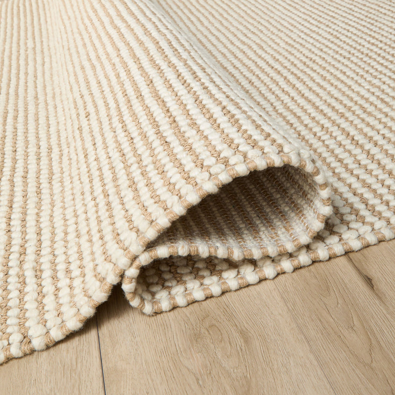 Latur Beige Stripe - N1006 - 5' x 8'