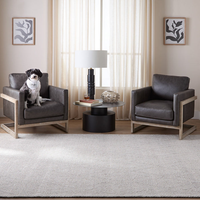 Natural Luxe Ivory Geometric - N1007 - 2' x 3'