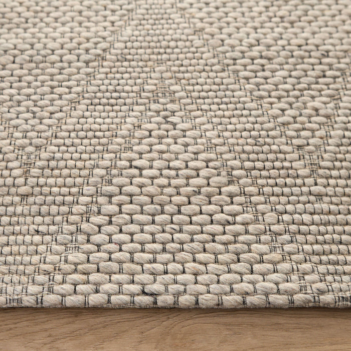 Natural Luxe Ivory Geometric - N1007 - 5' x 8'