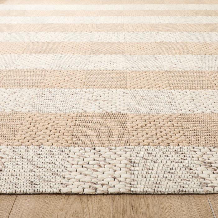 Jaya Beige Orange Stripe - N1008 - 2' x 3'