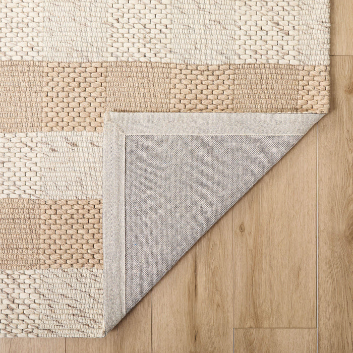 Jaya Beige Orange Stripe - N1008 - 5' x 8'
