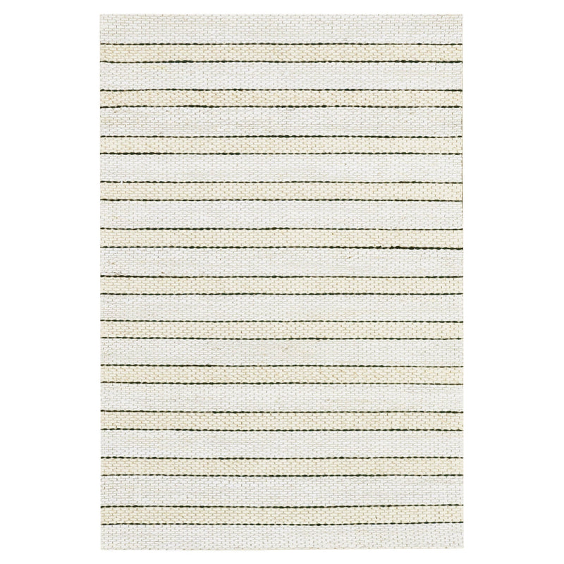 Natural Luxe Ivory Stripe - N1009 - 5' x 8'
