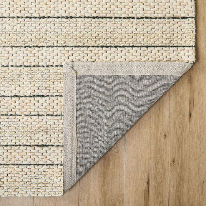 Natural Luxe Ivory Stripe - N1009 - 8' x 11'