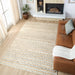 Jaya Beige Stripe - N1010 - 8' x 11'