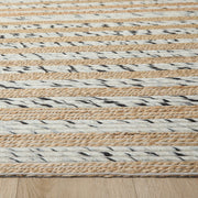Jaya Beige Stripe - N1010 - 5' x 8'