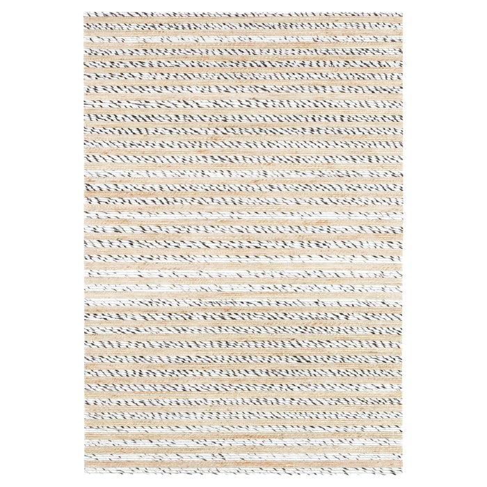 Jaya Beige Stripe - N1010 - 5' x 8'