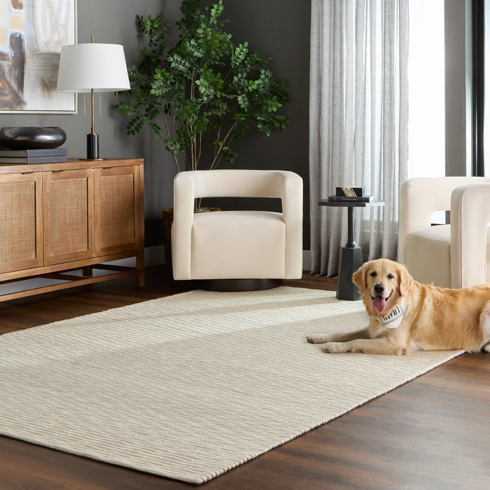 Natural Luxe Ivory Linear - N1011 - 10' x 13'