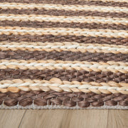 Natural Luxe Brown Stripe - N1012 - 5' x 8'