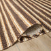 Natural Luxe Brown Stripe - N1012 - 5' x 8'