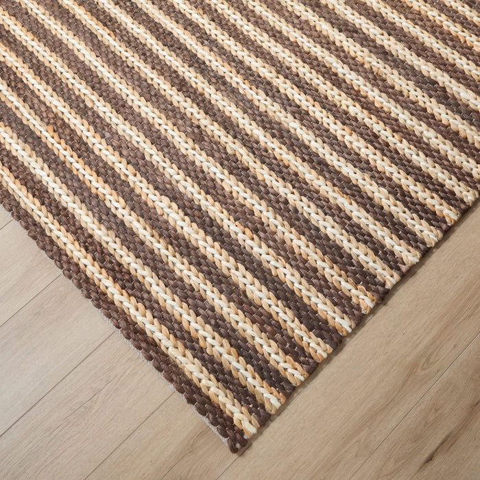 Natural Luxe Brown Stripe - N1012 - 10' x 13'