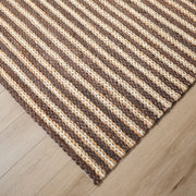 Natural Luxe Brown Stripe - N1012 - 5' x 8'