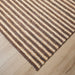 Natural Luxe Brown Stripe - N1012 - 5' x 8'