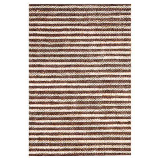 Natural Luxe Brown Stripe - N1012 - 5' x 8'