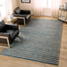 Natural Luxe Blue Stripe - N1013 - 5' x 8'
