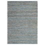 Natural Luxe Blue Stripe - N1013 - 5' x 8'