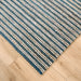 Natural Luxe Blue Stripe - N1013 - 5' x 8'