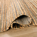 Natural Luxe Green Brown Stripe - N1014 - 5' x 8'