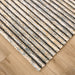 Natural Luxe Blue Ivory Stripe - N1015 - 8' x 11'