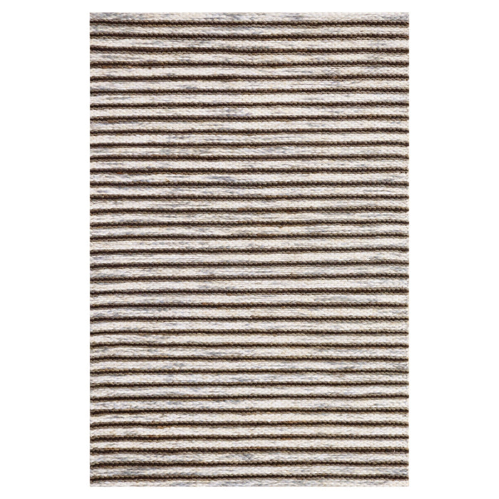 Natural Luxe Blue Ivory Stripe - N1015 - 5' x 8'