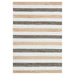 Natural Luxe Ivory Brown Stripe - N1016 - 7' x 9'