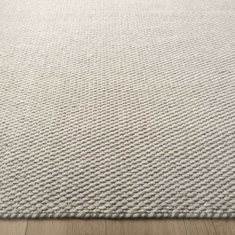 Natural Luxe Blue Gray Ivory Solid - N1018 - 5' x 8'
