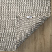 Natural Luxe Blue Gray Ivory Solid - N1018 - 5' x 8'