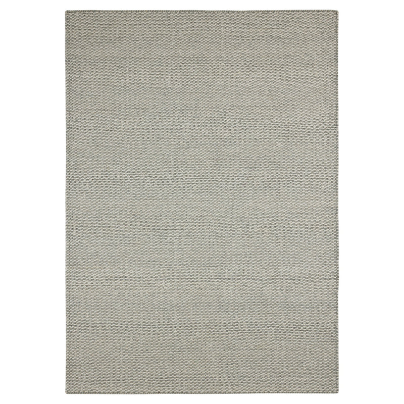 Natural Luxe Blue Gray Ivory Solid - N1018 - 5' x 8'