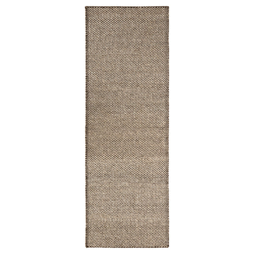Natural Luxe Brown Ivory Solid - N1019 - 2' x 10' Runner