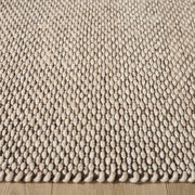 Natural Luxe Brown Ivory Solid - N1019 - 12' x 15'