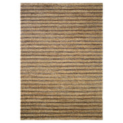 Natural Luxe Beige Plum Brown Stripe - N1021 - 5' x 8'