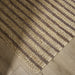 Natural Luxe Beige Plum Brown Stripe - N1021 - 10' x 13'