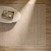 Natural Luxe Brown Ivory Dots - N1024 - 5' x 8'