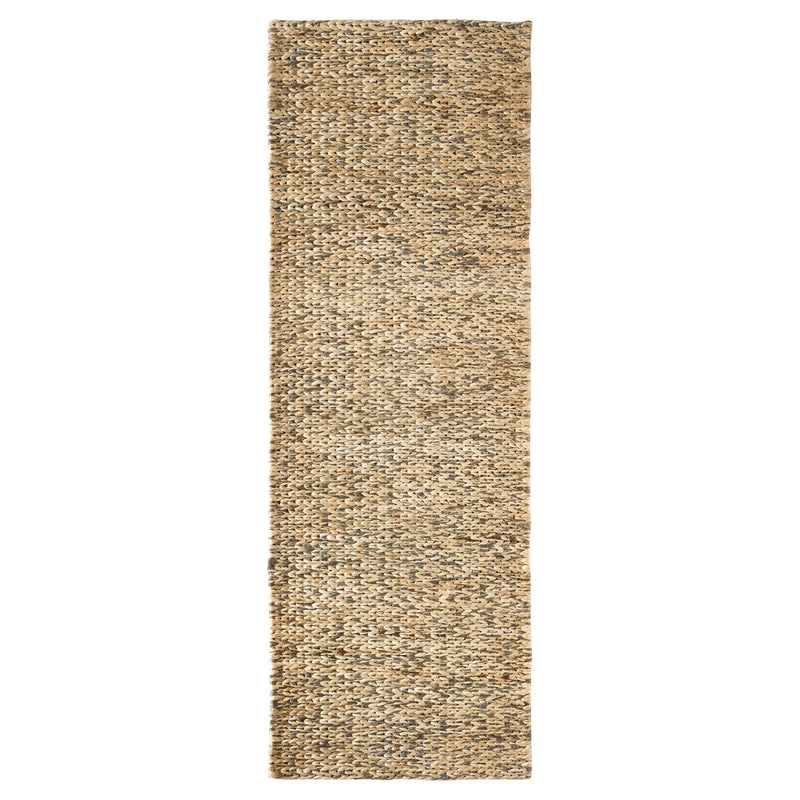 Natural Luxe Gray Ivory Braid - N1026 - 3' x 8' Runner