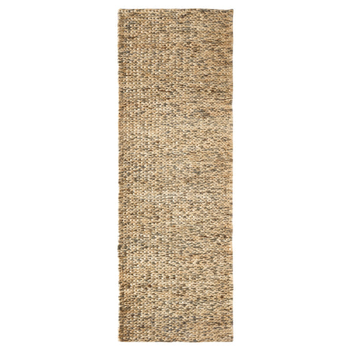 Natural Luxe Gray Ivory Braid - N1026 - 3' x 10' Runner