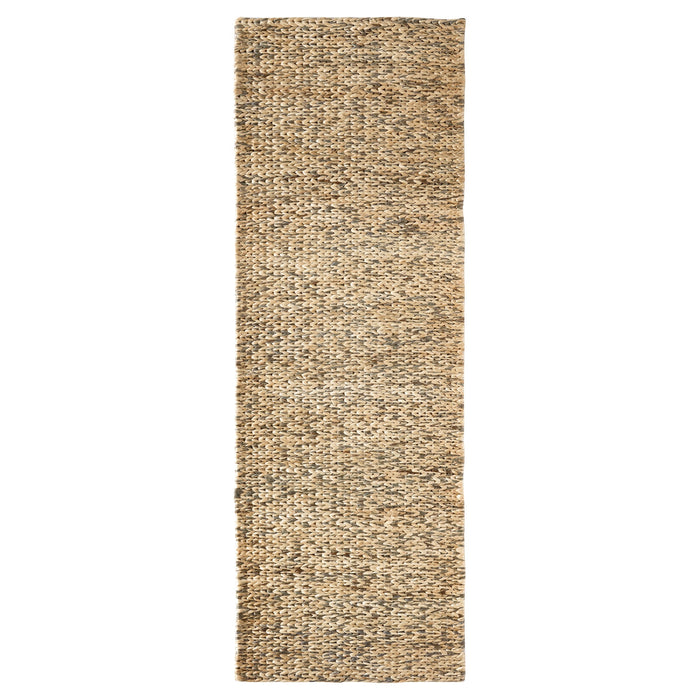 Natural Luxe Gray Ivory Braid - N1026 - 3' x 12' Runner