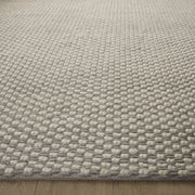 Natural Luxe Blue Gray Ivory Dots - N1028 - 5' x 8'