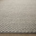 Natural Luxe Blue Gray Ivory Dots - N1028 - 5' x 8'