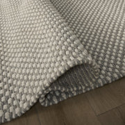 Natural Luxe Blue Gray Ivory Dots - N1028 - 5' x 8'