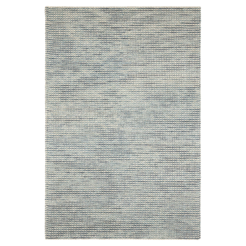 Latur Blue Cream Dots - N1029 - 5' x 8'