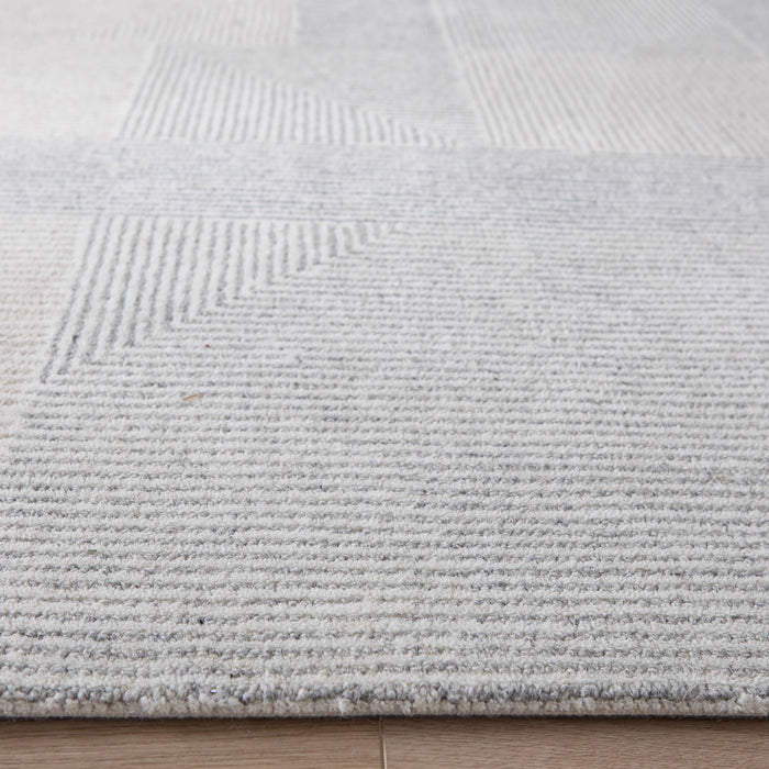 Sachin Gray Ivory Geometric - N2001 - 8' x 11'