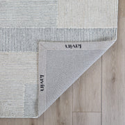Sachin Gray Ivory Geometric - N2001 - 5' x 8'