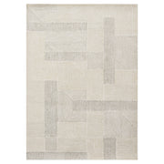 Sachin Gray Ivory Geometric - N2001 - 8' x 11'
