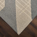 Sachin Gray Ivory Geometric - N2002 - 10' x 13'