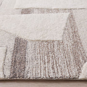 Sachin Brown Ivory Geometric - N2003 - 5' x 8'