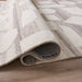 Sachin Brown Ivory Geometric - N2003 - 5' x 8'