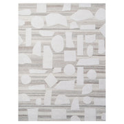 Sachin Brown Ivory Geometric - N2003 - 5' x 8'