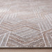 Sachin Brown Geometric - N2005 - 5' x 8'