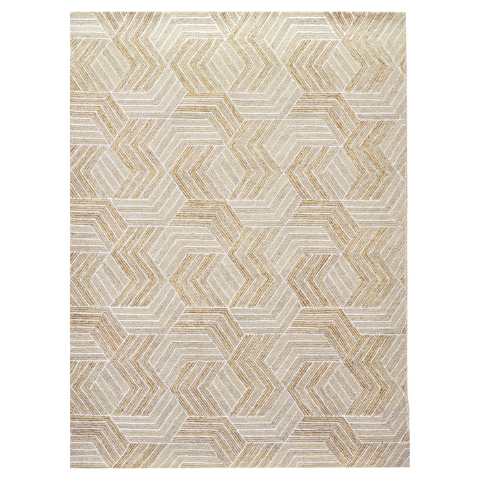 Sachin Brown Geometric - N2005 - 7' x 9'
