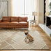 Sachin Brown Geometric - N2006 - 8' x 11'